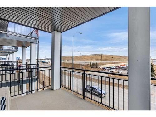 319-255 Les Jardins Park Se, Calgary, AB - Outdoor With Balcony With Exterior