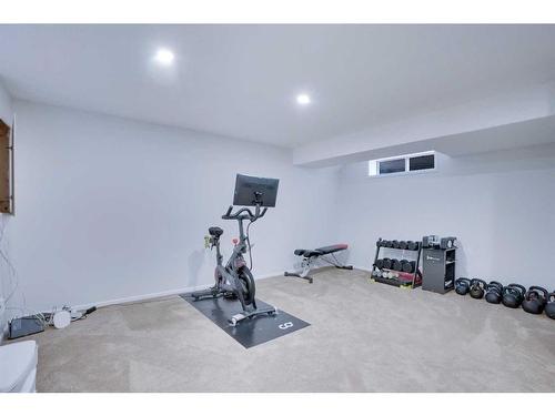 129 Coral Springs Mews Ne, Calgary, AB - Indoor Photo Showing Gym Room