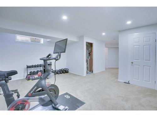 129 Coral Springs Mews Ne, Calgary, AB - Indoor Photo Showing Gym Room