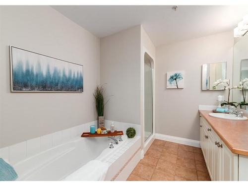 8102-400 Eau Claire Avenue Sw, Calgary, AB - Indoor Photo Showing Bathroom