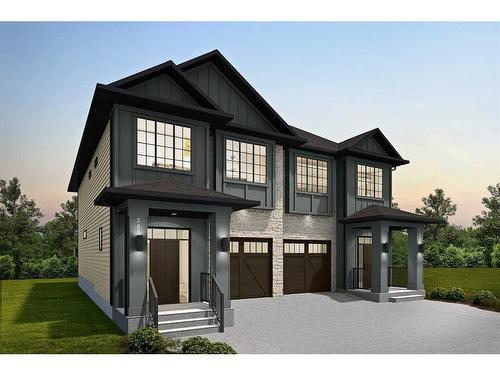 235 Greenwich Drive Nw, Calgary, AB - Outdoor With Facade