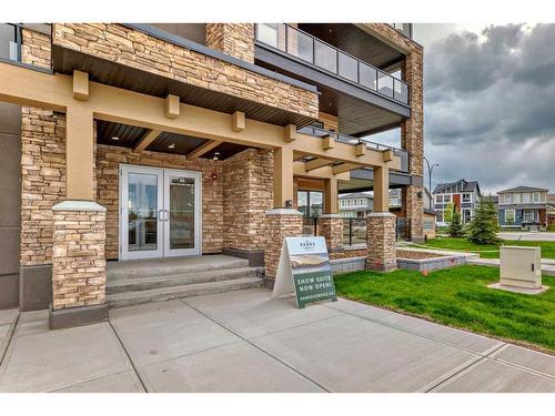103-55 Wolf Hollow Crescent Se, Calgary, AB - Outdoor With Balcony