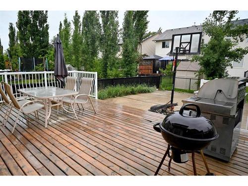 90 Cougarstone Close Sw, Calgary, AB - Outdoor With Deck Patio Veranda With Exterior