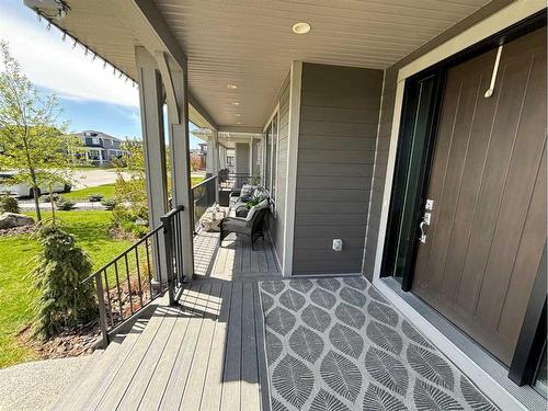 34 Yarrow Gate, Rural Rocky View County, AB - Outdoor With Deck Patio Veranda With Exterior