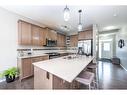 77 Cityscape Place Ne, Calgary, AB  - Indoor Photo Showing Kitchen With Stainless Steel Kitchen With Double Sink 