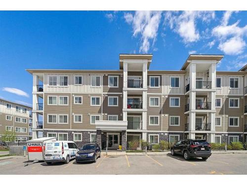 2404-450 Sage Valley Drive Nw, Calgary, AB - Outdoor With Balcony With Facade