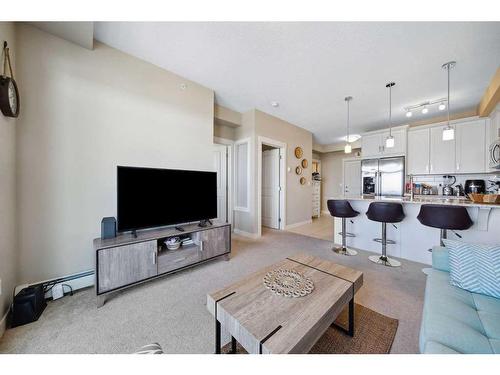 2404-450 Sage Valley Drive Nw, Calgary, AB - Indoor Photo Showing Living Room