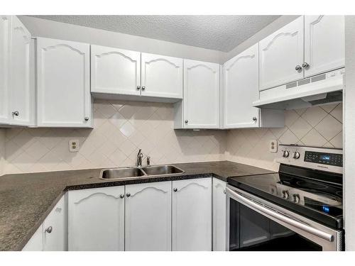 74-5520 1 Avenue Se, Calgary, AB - Indoor Photo Showing Kitchen With Double Sink