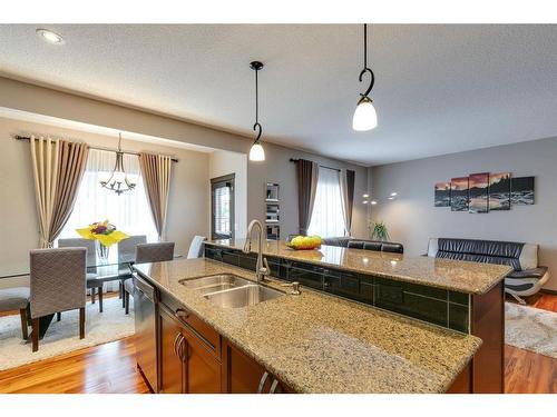 39 Valley Pointe Way Nw, Calgary, AB - Indoor Photo Showing Kitchen With Double Sink