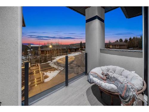 44 Spring Valley Lane Sw, Calgary, AB - Outdoor With Balcony With View With Exterior