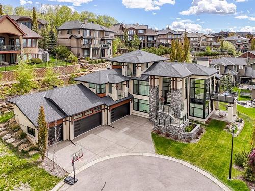 44 Spring Valley Lane Sw, Calgary, AB - Outdoor With Balcony
