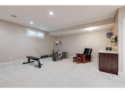 917 35 Street Nw, Calgary, AB - Indoor Photo Showing Gym Room