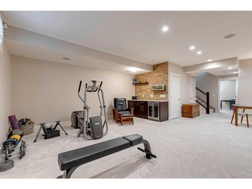 917 35 Street Nw, Calgary, AB - Indoor Photo Showing Gym Room