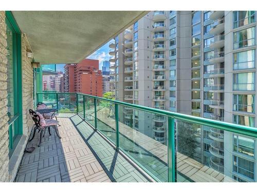 701-837 2 Avenue Sw, Calgary, AB - Outdoor With Balcony