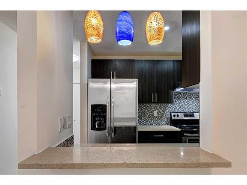 537-10120 Brookpark Boulevard Sw, Calgary, AB - Indoor Photo Showing Kitchen With Stainless Steel Kitchen