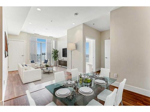 408-2505 17 Avenue Sw, Calgary, AB - Indoor Photo Showing Dining Room