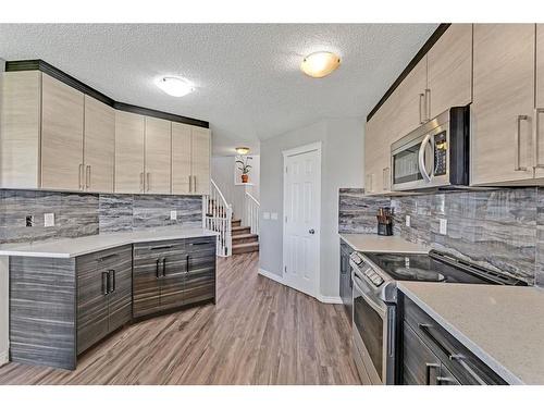 55 Tarington Gardens Ne, Calgary, AB - Indoor Photo Showing Kitchen With Upgraded Kitchen