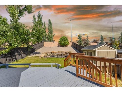 119 Aspen Stone Terrace Sw, Calgary, AB - Outdoor With Deck Patio Veranda