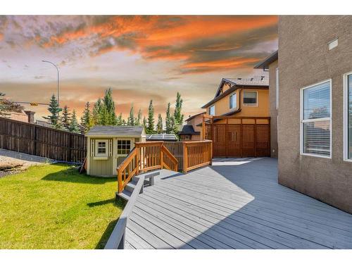119 Aspen Stone Terrace Sw, Calgary, AB - Outdoor With Deck Patio Veranda With Exterior