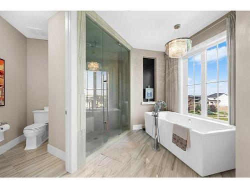 18 Whispering Springs Way, Heritage Pointe, AB - Indoor Photo Showing Bathroom