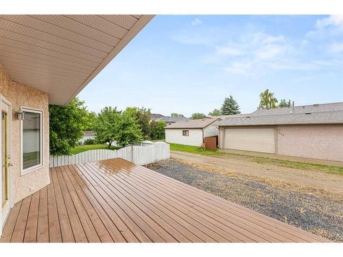 5609 60 Avenue, Olds, AB - Outdoor With Deck Patio Veranda With Exterior