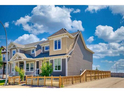 420 Auburn Crest Way Se, Calgary, AB - Outdoor With Deck Patio Veranda With Facade