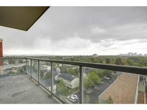 802-55 Spruce Place Sw, Calgary, AB - Outdoor With Balcony With View With Exterior