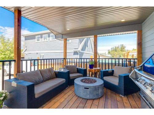 3423 Bowmanten Place Nw, Calgary, AB - Outdoor With Deck Patio Veranda With Exterior