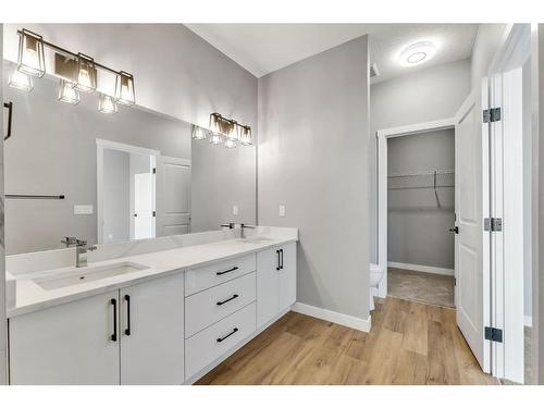 28 A Green Meadow Crescent, Strathmore, AB - Indoor Photo Showing Bathroom