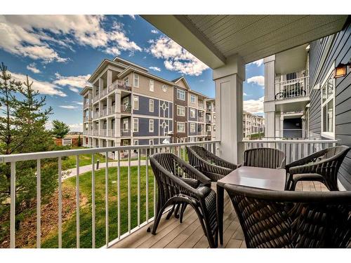 209-500 Auburn Meadows Common Se, Calgary, AB - Outdoor With Balcony