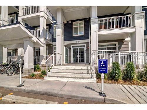 209-500 Auburn Meadows Common Se, Calgary, AB - Outdoor With Balcony With Facade