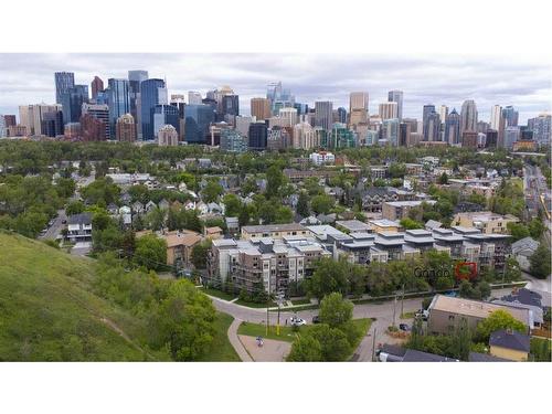 222-823 5 Avenue Nw, Calgary, AB - Outdoor With View