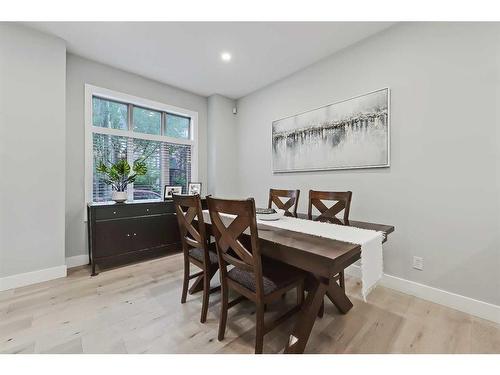 12-11 Scarpe Drive Sw, Calgary, AB - Indoor Photo Showing Dining Room