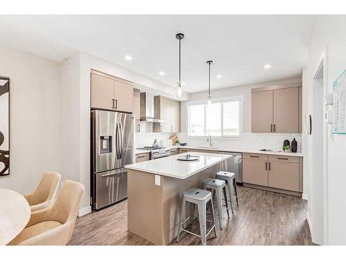 259 Cornerbrook Road Ne, Calgary, AB - Indoor Photo Showing Kitchen With Upgraded Kitchen