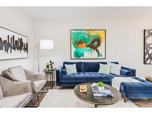 259 Cornerbrook Road Ne, Calgary, AB - Indoor Photo Showing Living Room