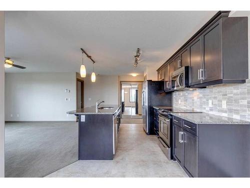 1310-310 Mckenzie Towne Gate Se, Calgary, AB - Indoor Photo Showing Kitchen With Upgraded Kitchen