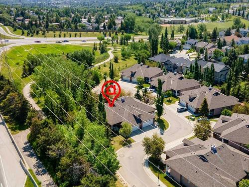 24 Straddock Villas Sw, Calgary, AB - Outdoor With View