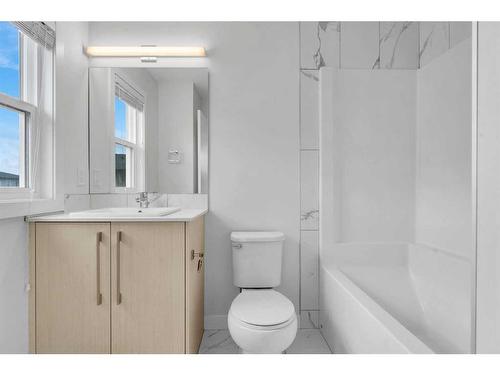 302-72 Cornerstone Manor Ne, Calgary, AB - Indoor Photo Showing Bathroom