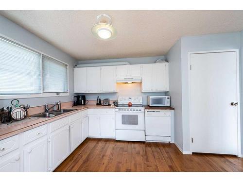 184 Whitaker Close Ne, Calgary, AB - Indoor Photo Showing Kitchen With Double Sink