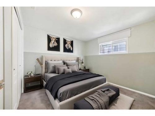 56 Erin Circle Se, Calgary, AB - Indoor Photo Showing Bedroom