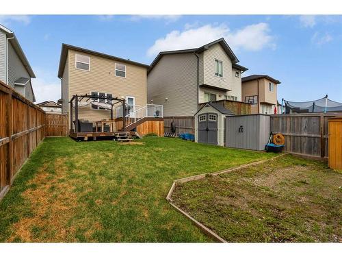 294 Covecreek Close Ne, Calgary, AB - Outdoor With Deck Patio Veranda With Backyard With Exterior
