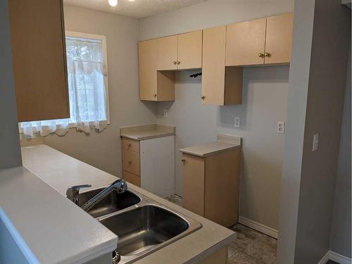 4102-1620 70 Street Se, Calgary, AB - Indoor Photo Showing Kitchen With Double Sink