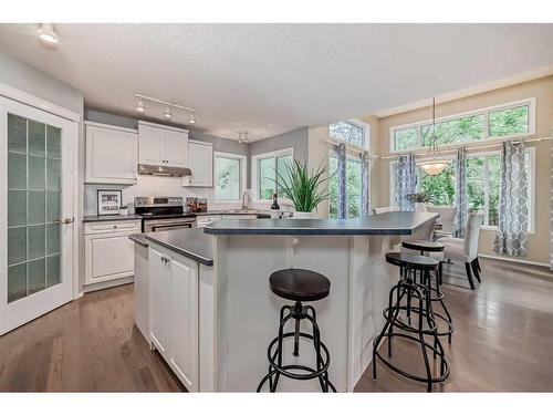 168 Chaparral Crescent Se, Calgary, AB - Indoor Photo Showing Kitchen With Upgraded Kitchen