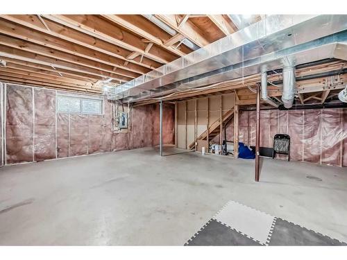 168 Chaparral Crescent Se, Calgary, AB - Indoor Photo Showing Basement