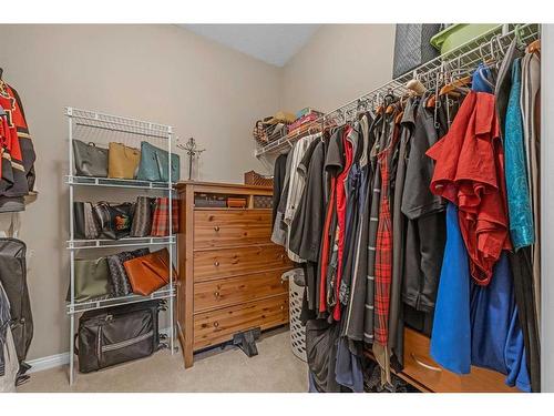 91 Evercreek Bluffs Place Sw, Calgary, AB - Indoor With Storage