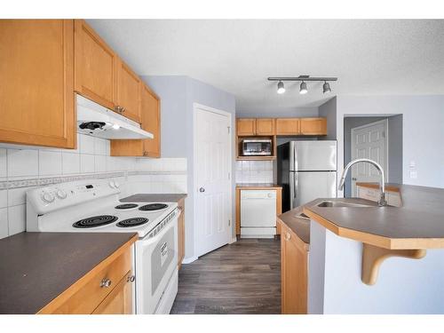 244 Citadel Way Nw, Calgary, AB - Indoor Photo Showing Kitchen With Double Sink