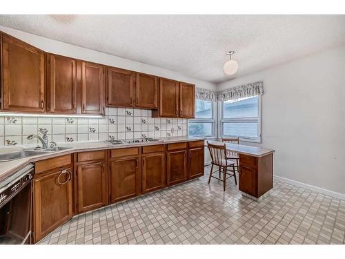 3 Maple Place Sw, Calgary, AB - Indoor Photo Showing Kitchen With Double Sink