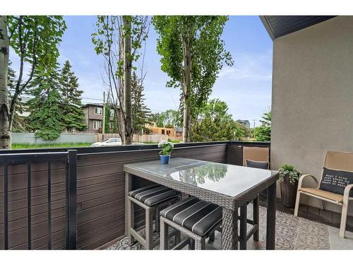 1-1724 Kensington Road Nw, Calgary, AB - Outdoor With Deck Patio Veranda