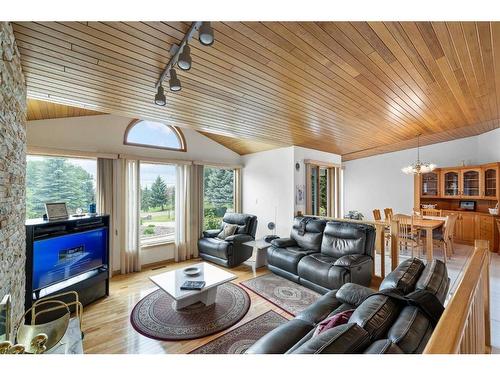 54 Hamilton Drive, Rural Rocky View County, AB - Indoor Photo Showing Living Room