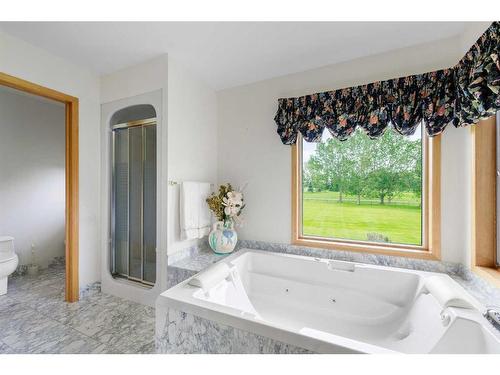 54 Hamilton Drive, Rural Rocky View County, AB - Indoor Photo Showing Bathroom